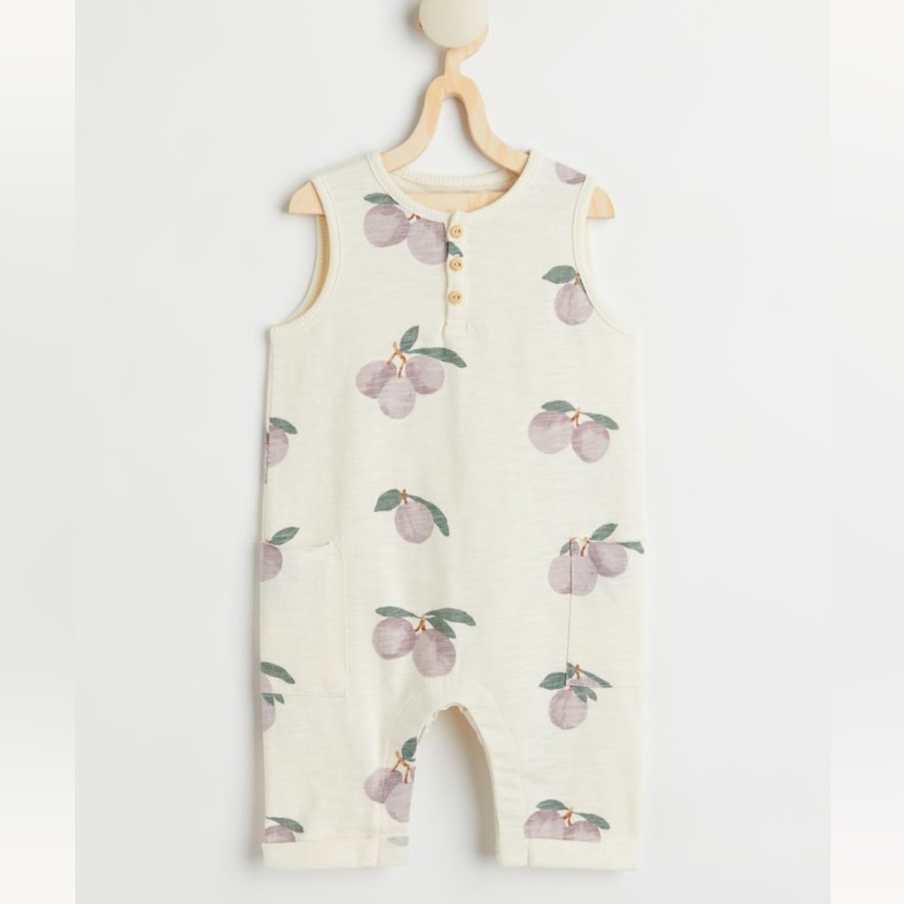 ☀️ NWT H&M Organics summer romper